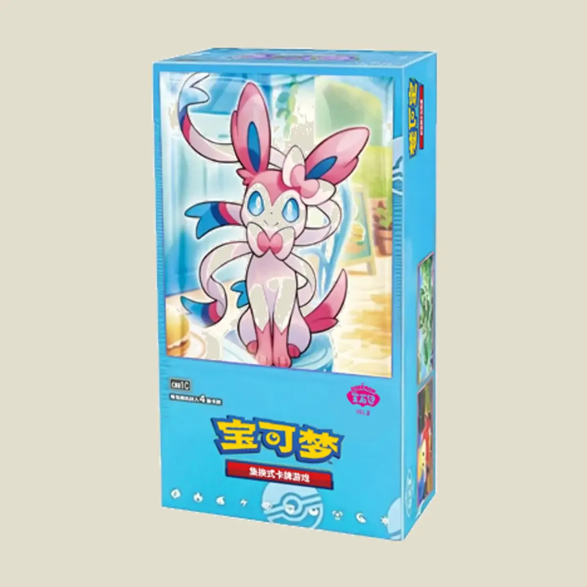 Contém 15 boosters com 4 cartas da edição.